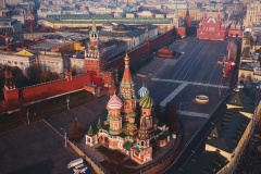 Реконструкция наружного освещения Кремля